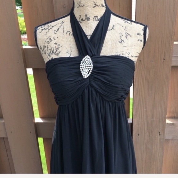 NWT WHBM formal maxi gown jewel halter neck dress - Picture 3 of 8